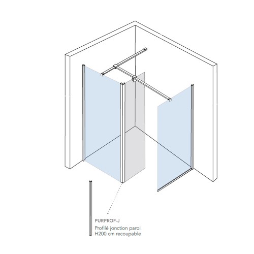 Profilé de jonction PURPROF-J